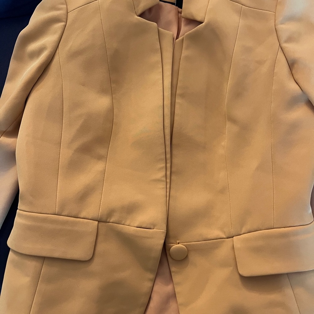 Stylish Tan Blazer